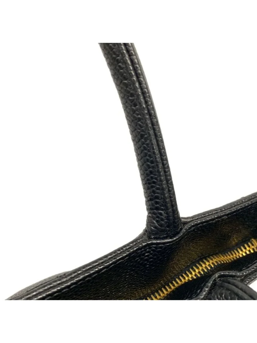 Chanel Tote Bag Reissue Black Gold